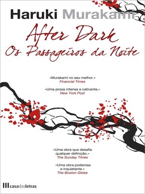 cover image of After Dark--Os Passageiros da Noite